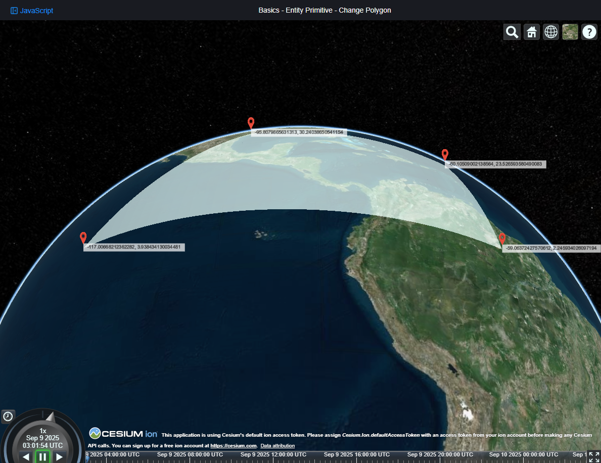 CesiumJS Samples