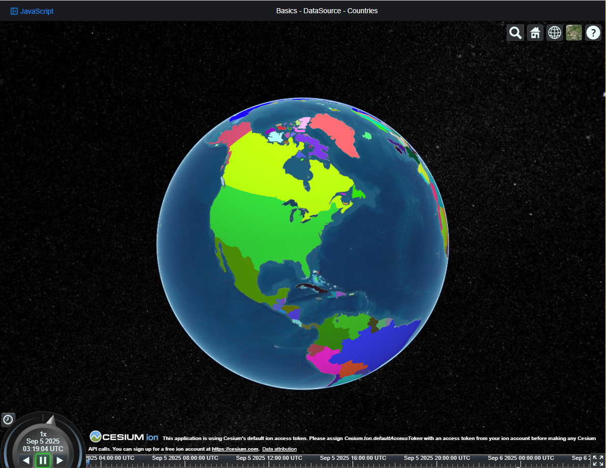 CesiumJS Samples