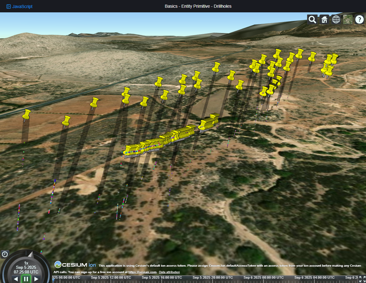 CesiumJS Samples